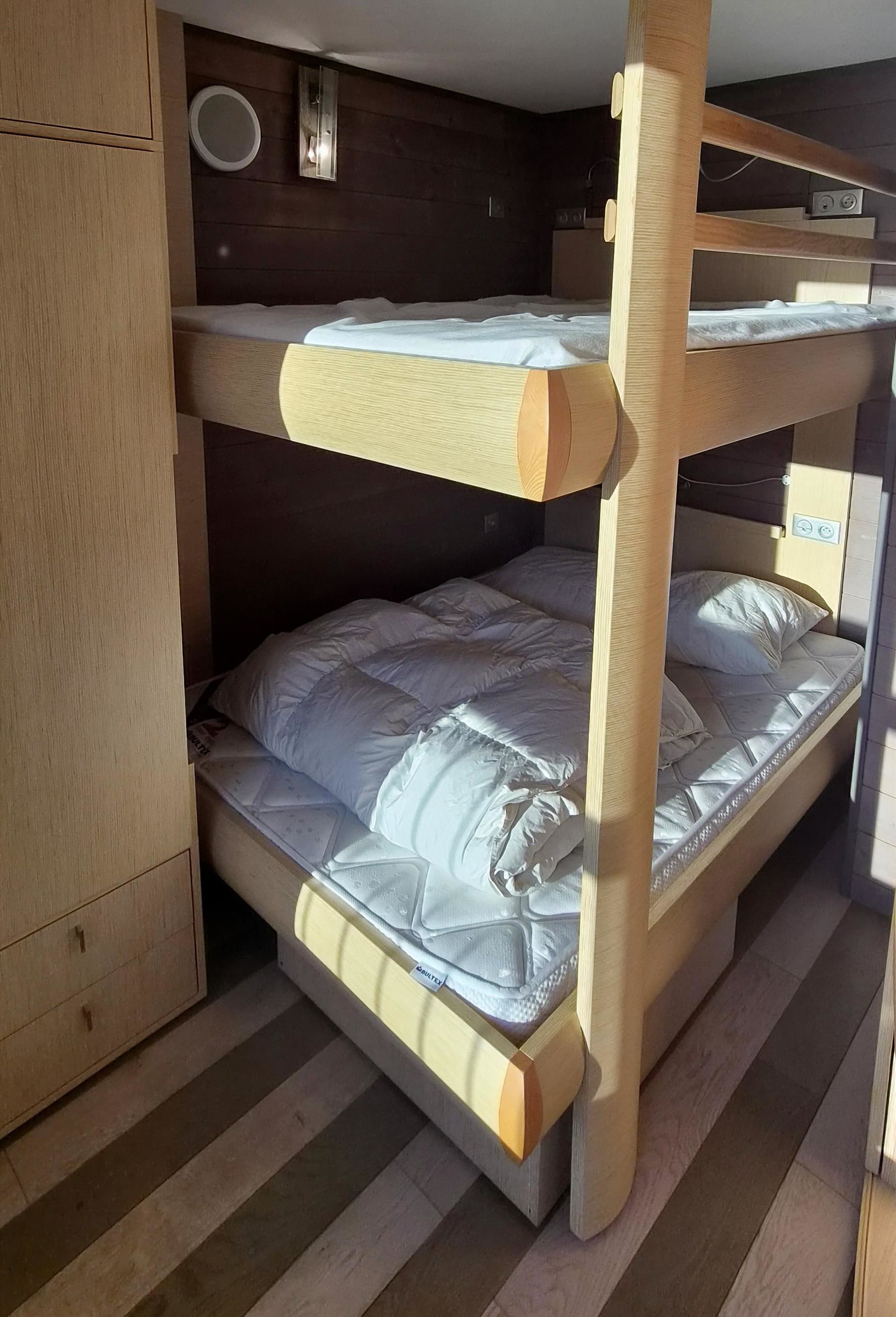 Chambre · lits superposés